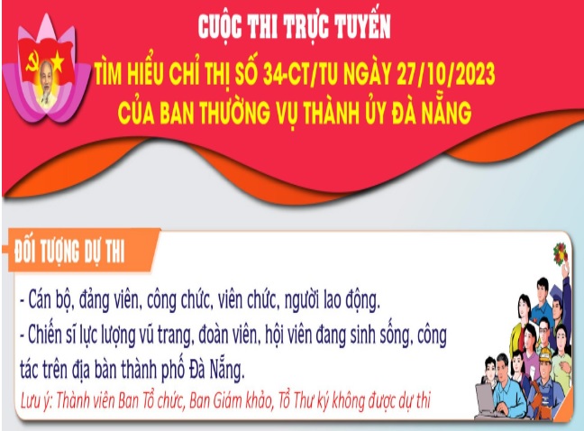 Đẩy mạnh tuyên truyền và hưởng ứng tham gia Cuộc thi tìm hiểu Chỉ thị 34-CT/TU