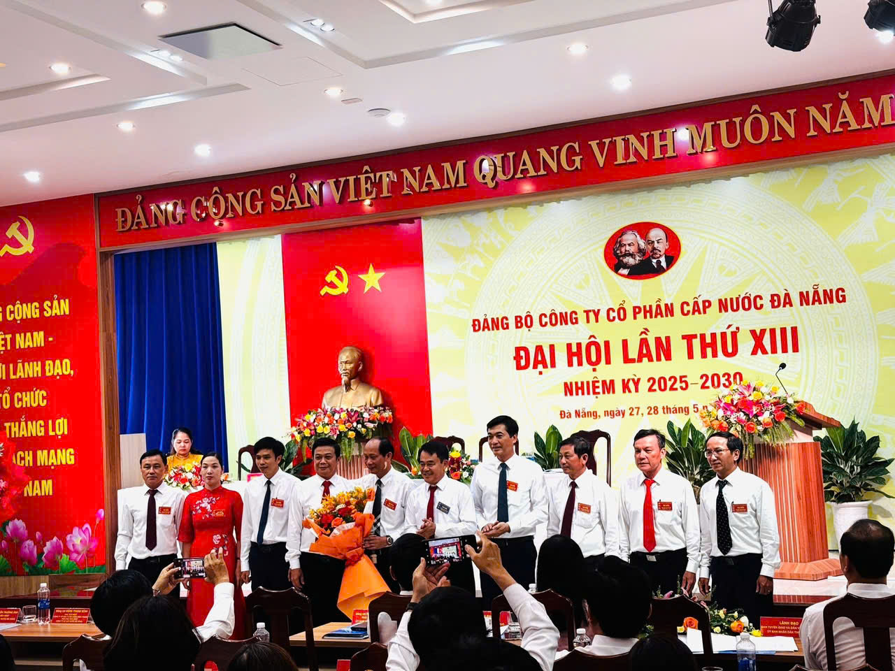 Đảng bộ Công ty Cổ phần cấp nước Đà Nẵng tổ chức Đại hội lần XIII, nhiệm kỳ 2025 - 2030