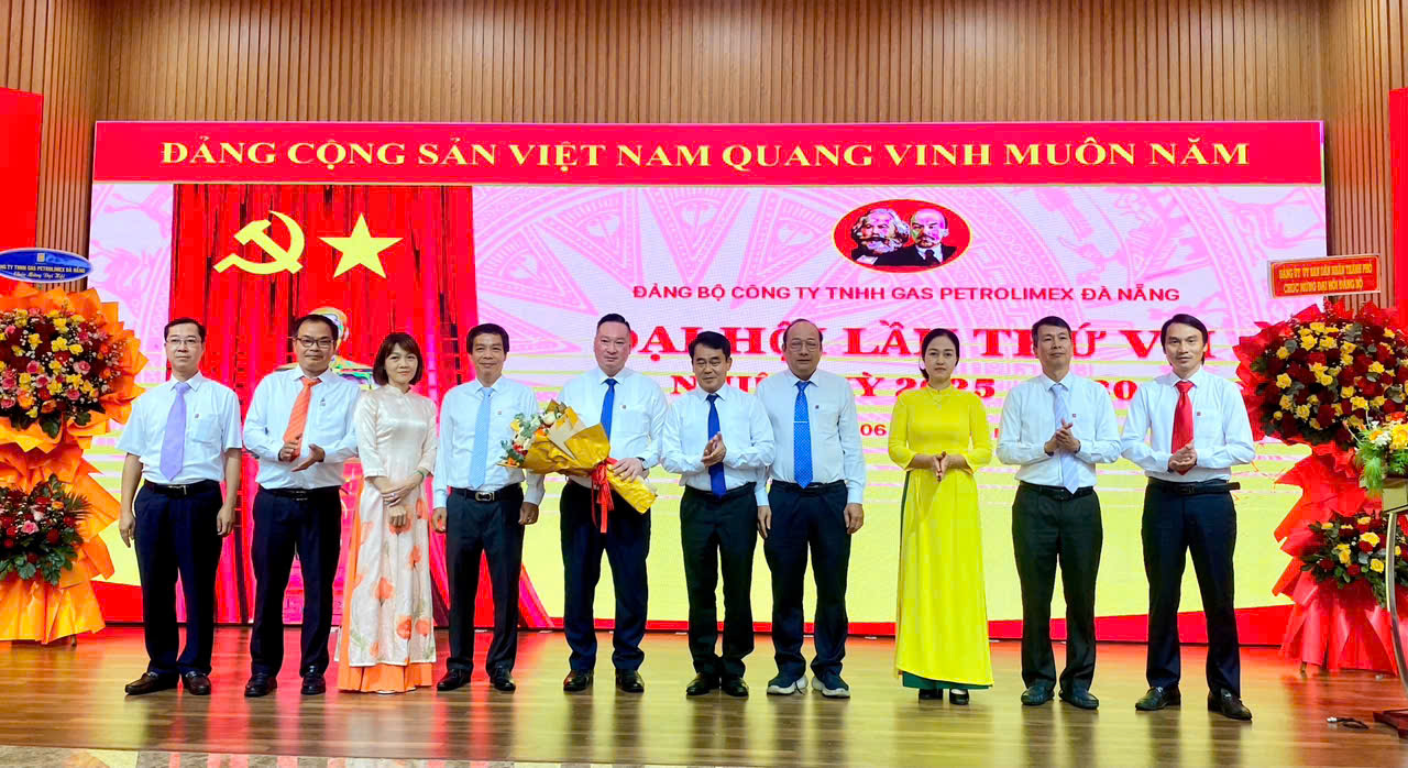 Đại hội Đảng bộ Công ty TNHH Gas Petrolimex Đà Nẵng lần thứ VII, nhiệm kỳ 2025-2030