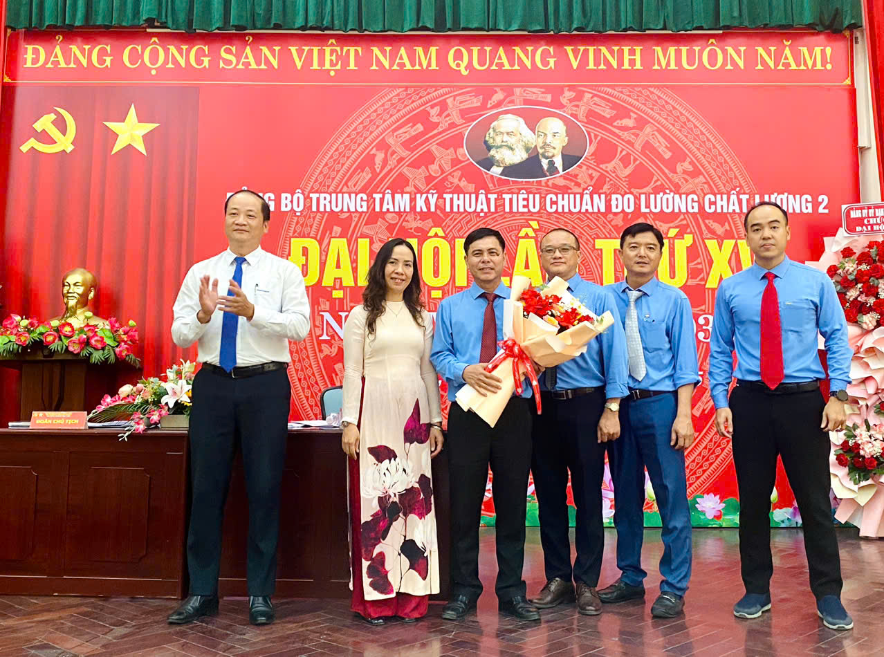 Đại hội Đảng bộ Trung tâm Kỹ thuật Tiêu chuẩn Đo lường Chất lượng 2 lần thứ XV, nhiệm kỳ 2025-2030 thành công tốt đẹp