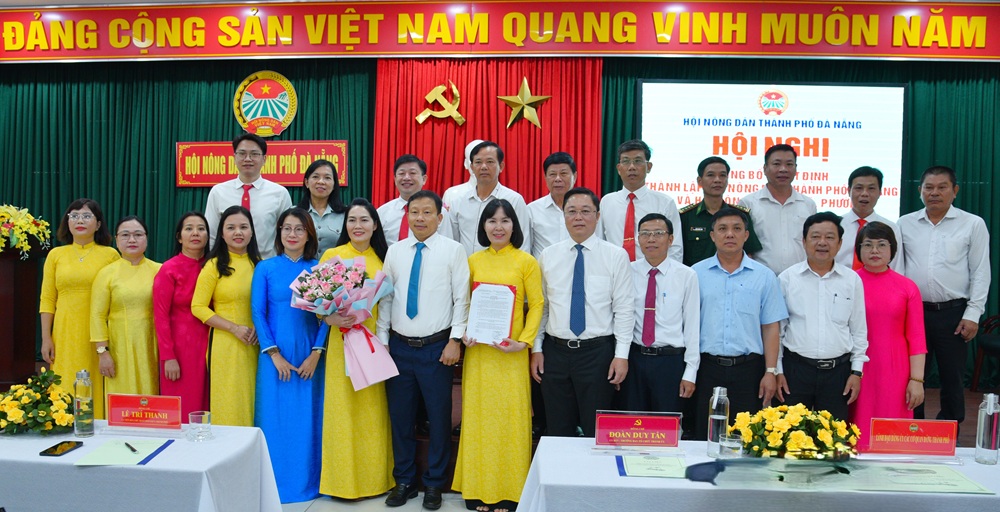 Ra mắt Ban Chấp hành Hội Nông dân thành phố Đà Nẵng, nhiệm kỳ 2023-2028