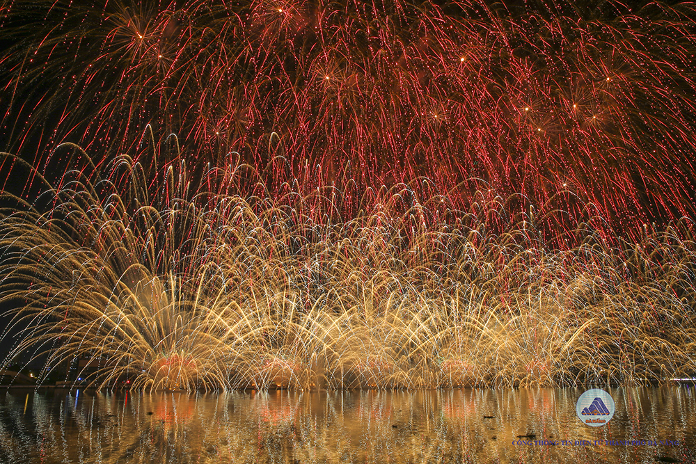 Chiêm ngưỡng màn pháo hoa đỉnh cao của nhà vô địch Trung Quốc