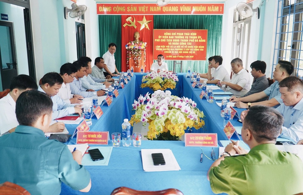 Xã La Dêê cần gắn phát triển kinh tế với đảm bảo quốc phòng – an nin