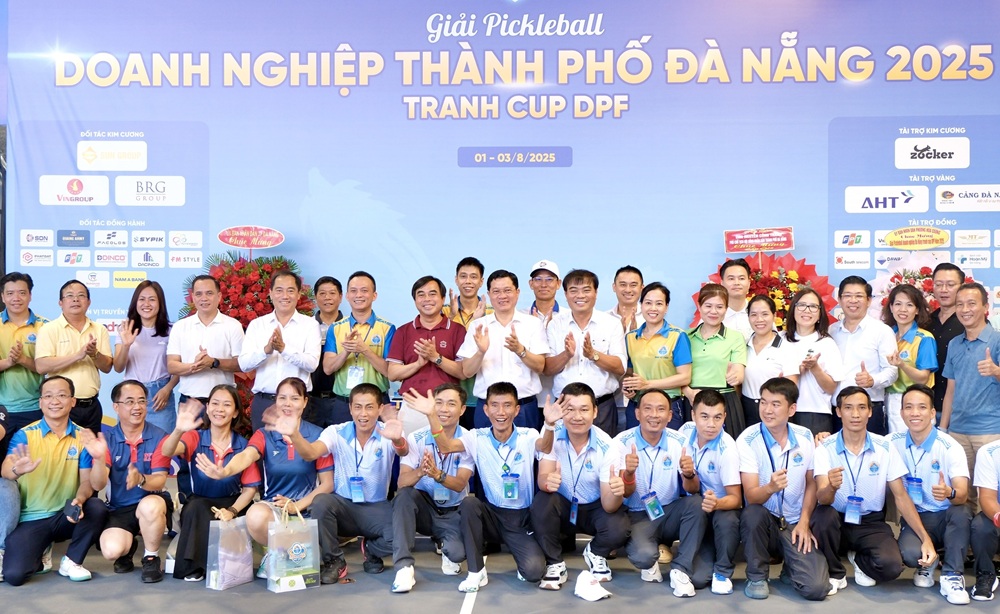 Khai mạc Giải Pickleball doanh nghiệp thành phố Đà Nẵng 2025 – tranh cúp DPF