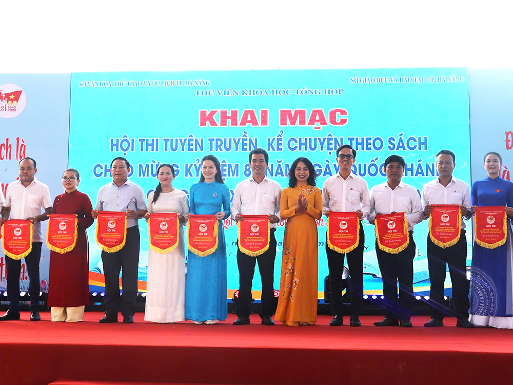 Hội thi tuyên truyền, kể chuyện theo sách chủ đề "Lời của Bác - Lời của non sông"
