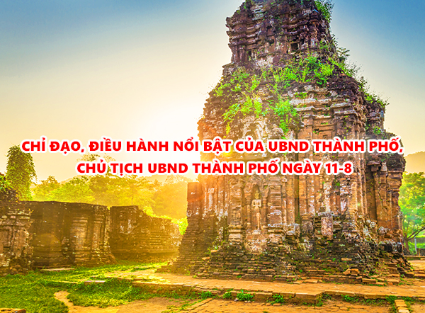 Video: Chỉ đạo, điều hành nổi bật của UBND thành phố, Chủ tịch UBND thành phố ngày 11-8