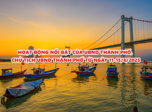 Video: Hoạt động nổi bật của UBND thành phố, Chủ tịch UBND thành phố từ ngày 11-15/8/2025
