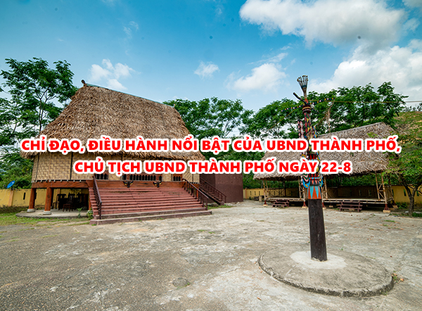 Video: Chỉ đạo, điều hành nổi bật của UBND thành phố, Chủ tịch UBND thành phố ngày 22-8