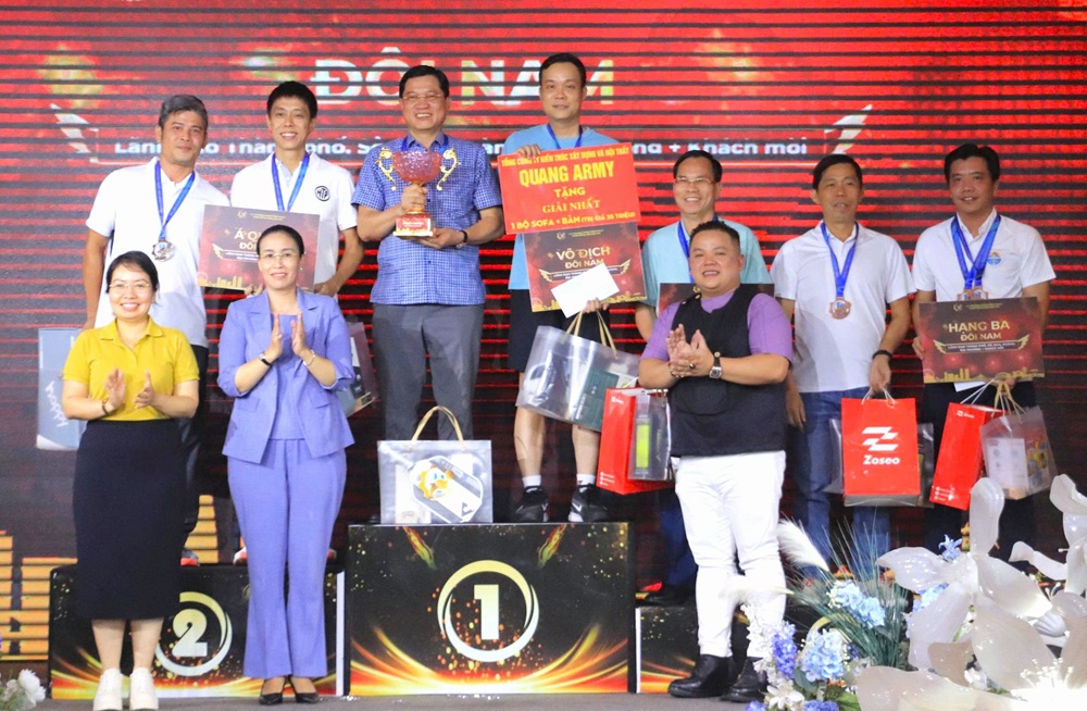 Bế mạc và trao giải Giải Pickleball ngành Công Thương Đà Nẵng năm 2025
