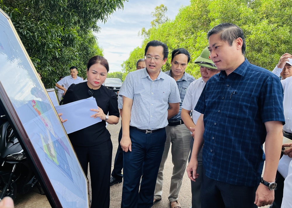 Tập trung giải phóng mặt bằng các dự án tại xã Tam Anh