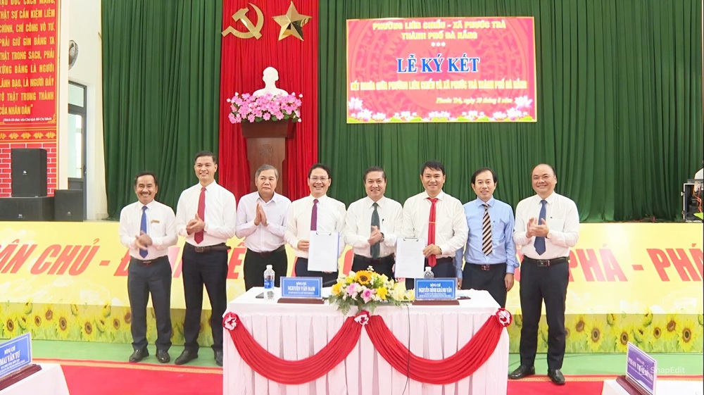 Phường Liên Chiểu và xã Phước Trà kết nghĩa hợp tác