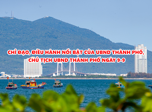 Video: Chỉ đạo, điều hành nổi bật của UBND thành phố, Chủ tịch UBND thành phố ngày 9-9