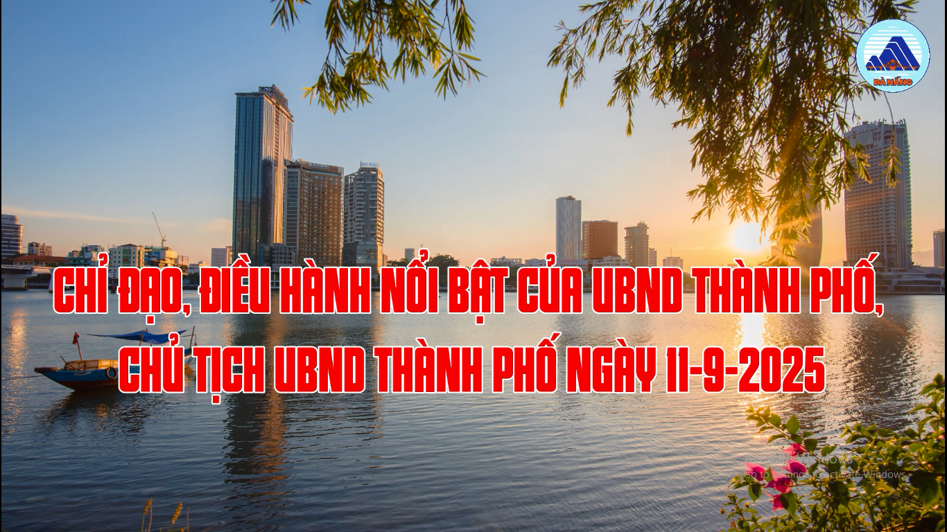 Video: Chỉ đạo, điều hành nổi bật của UBND thành phố, Chủ tịch UBND thành phố ngày 11-9