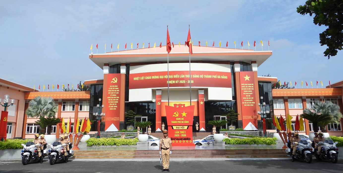 Tổng duyệt phương án đảm bảo ANTT Đại hội Đại biểu Đảng bộ TP Đà Nẵng lần thứ I, nhiệm kỳ 2025-2030