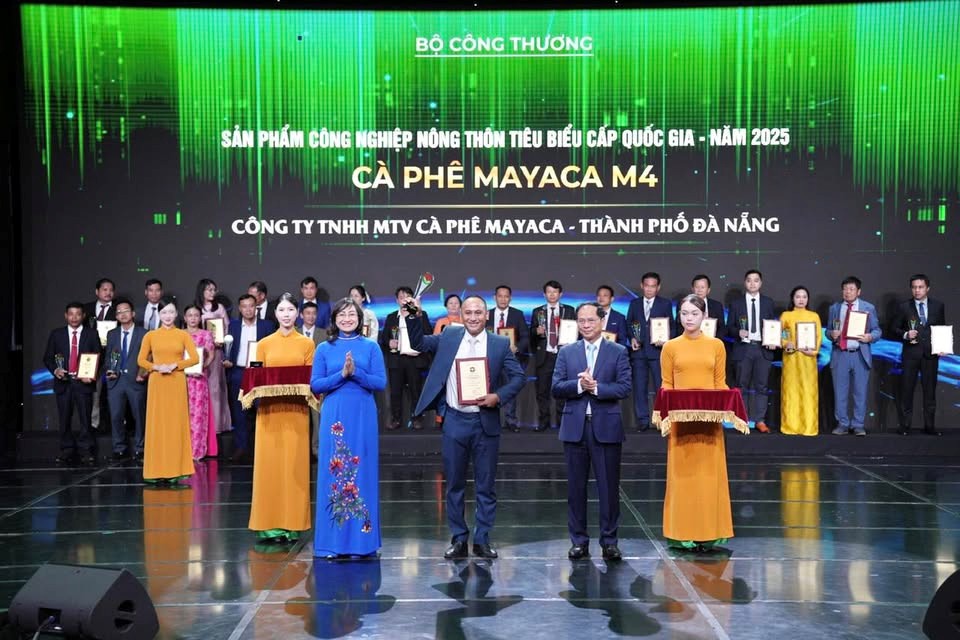 Hai sản phẩm của Đà Nẵng được tôn vinh sản phẩm công nghiệp nông thôn tiêu biểu cấp quốc gia năm 2025