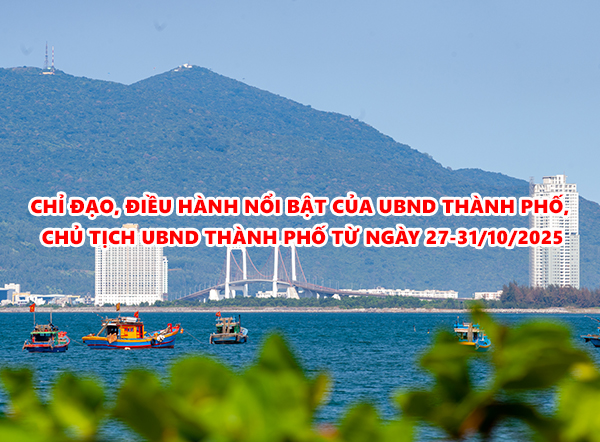 Video: Chỉ đạo, điều hành nổi bật của UBND thành phố, Chủ tịch UBND thành phố ngày 27-31/10/2025