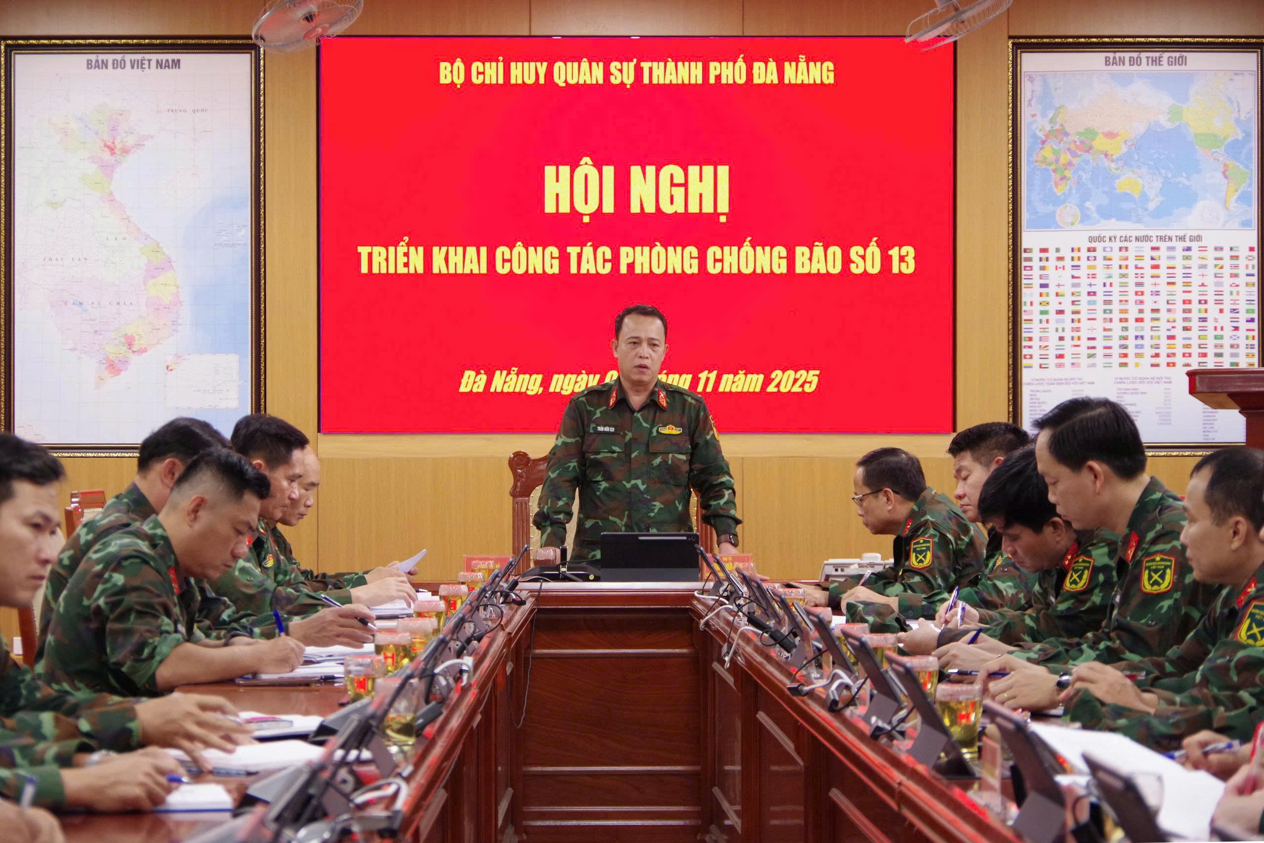 Bộ Chỉ huy quân sự thành phố khẩn trương triển khai các biện pháp ứng phó bão KALMAEGI