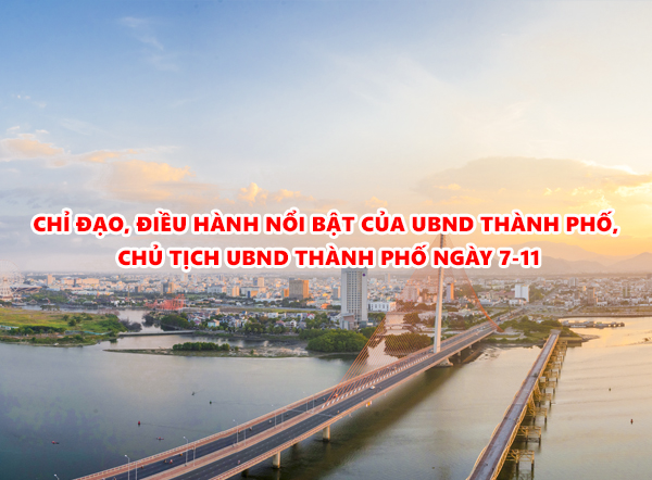 Video: Chỉ đạo, điều hành nổi bật của UBND thành phố, Chủ tịch UBND thành phố ngày 7-11