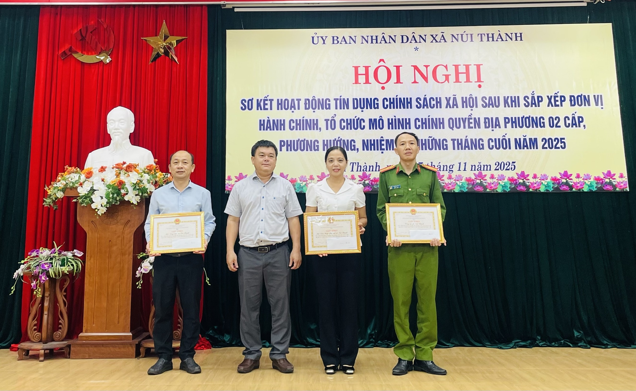 Tổng nguồn vốn tín dụng trên địa bàn xã Núi Thành đạt gần 196 tỷ đồng