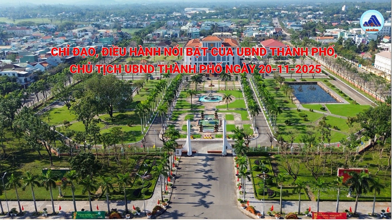 Chỉ đạo, điều hành nổi bật của UBND thành phố, Chủ tịch UBND thành phố ngày 20-11