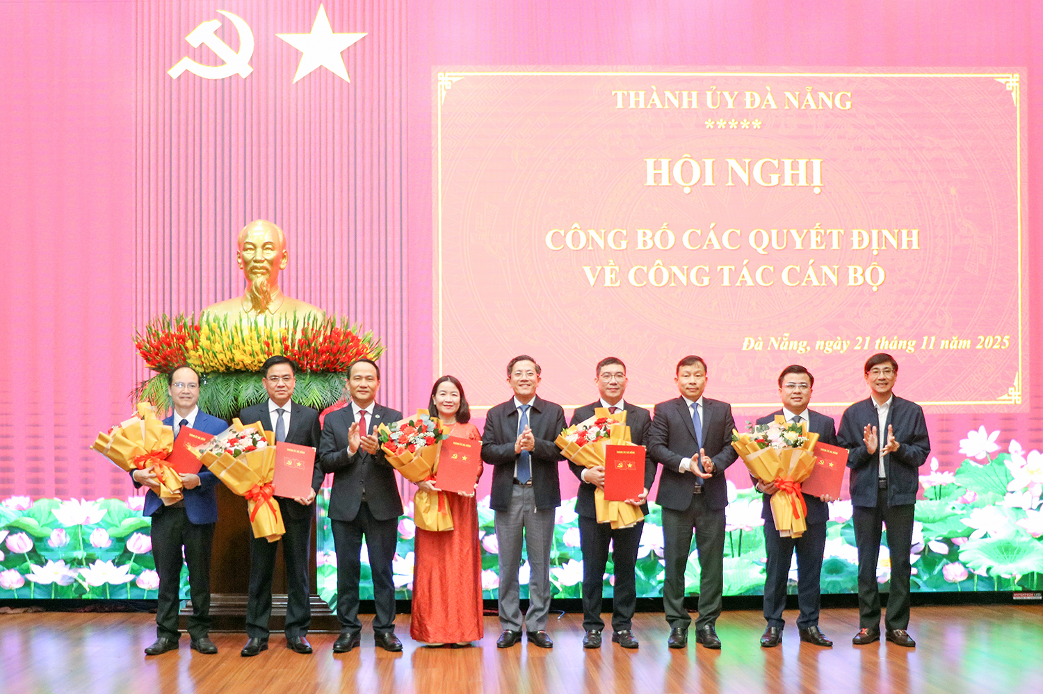 Công bố các Quyết định về công tác cán bộ