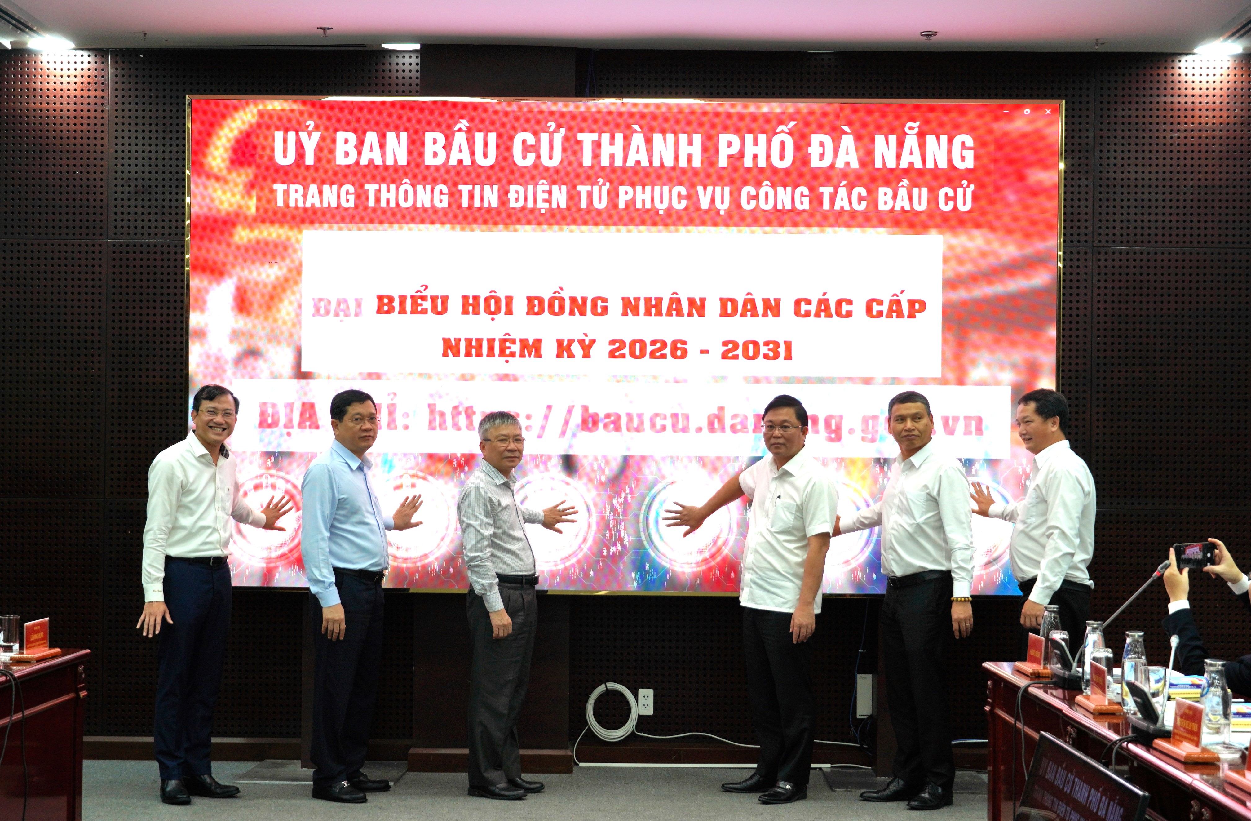 Công bố Trang tin điện tử của Ủy ban bầu cử thành phố Đà Nẵng