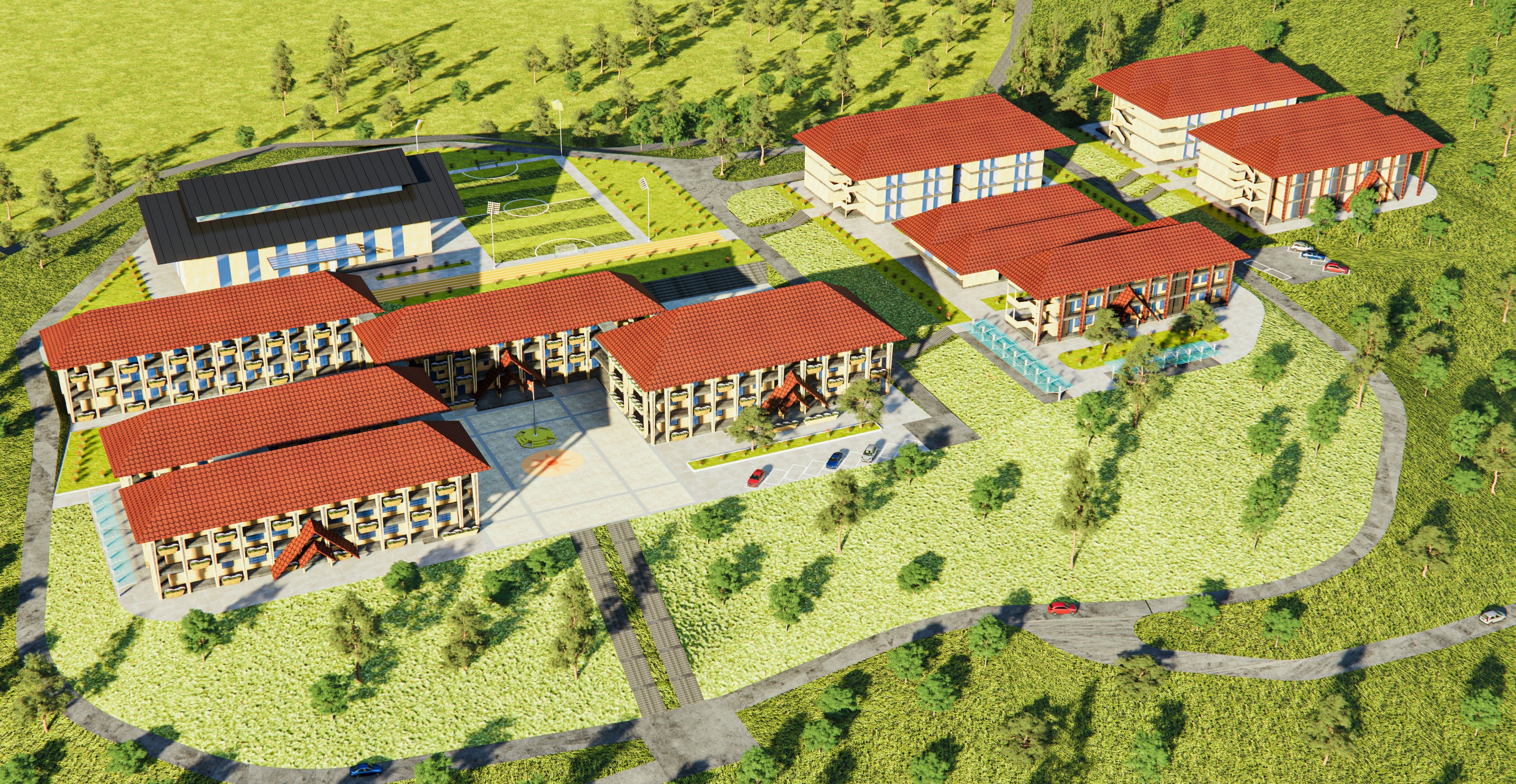 Dốc toàn lực thi công các trường phổ thông nội trú liên cấp