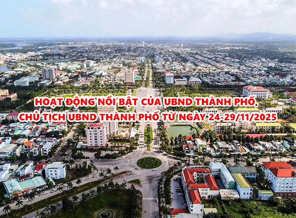 Video: Hoạt động nổi bật của UBND thành phố, Chủ tịch UBND thành phố từ ngày 24-29/11/2025