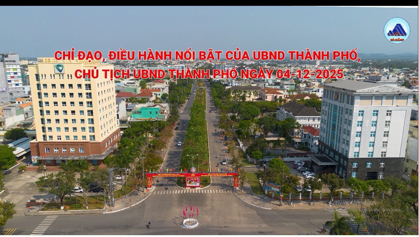 Video: Chỉ đạo, điều hành nổi bật của UBND thành phố, Chủ tịch UBND thành phố ngày 04-12