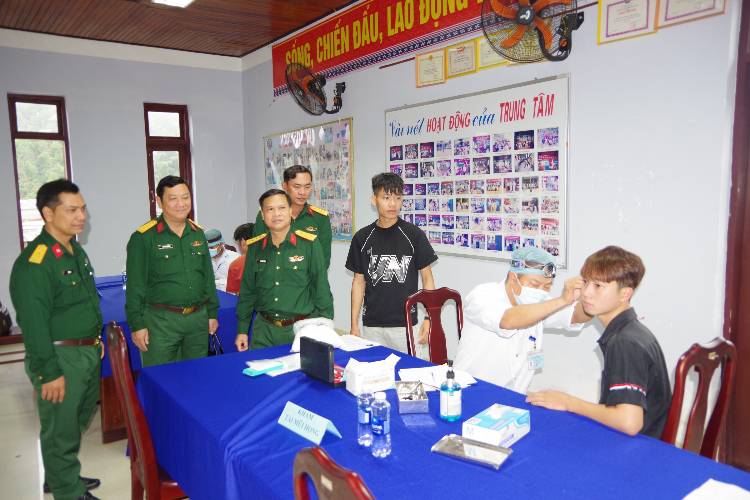 Quân khu 5 kiểm tra công tác khám tuyển NVQS năm 2026