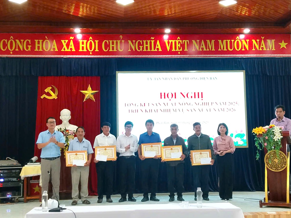 Phường Điện Bàn tổng kết sản xuất nông nghiệp năm 2025