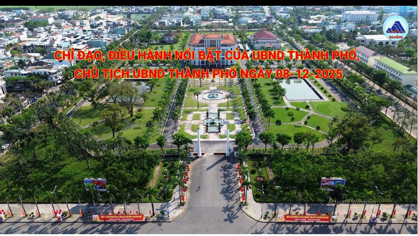 Video: Chỉ đạo, điều hành nổi bật của UBND thành phố, Chủ tịch UBND thành phố  ngày 08-12