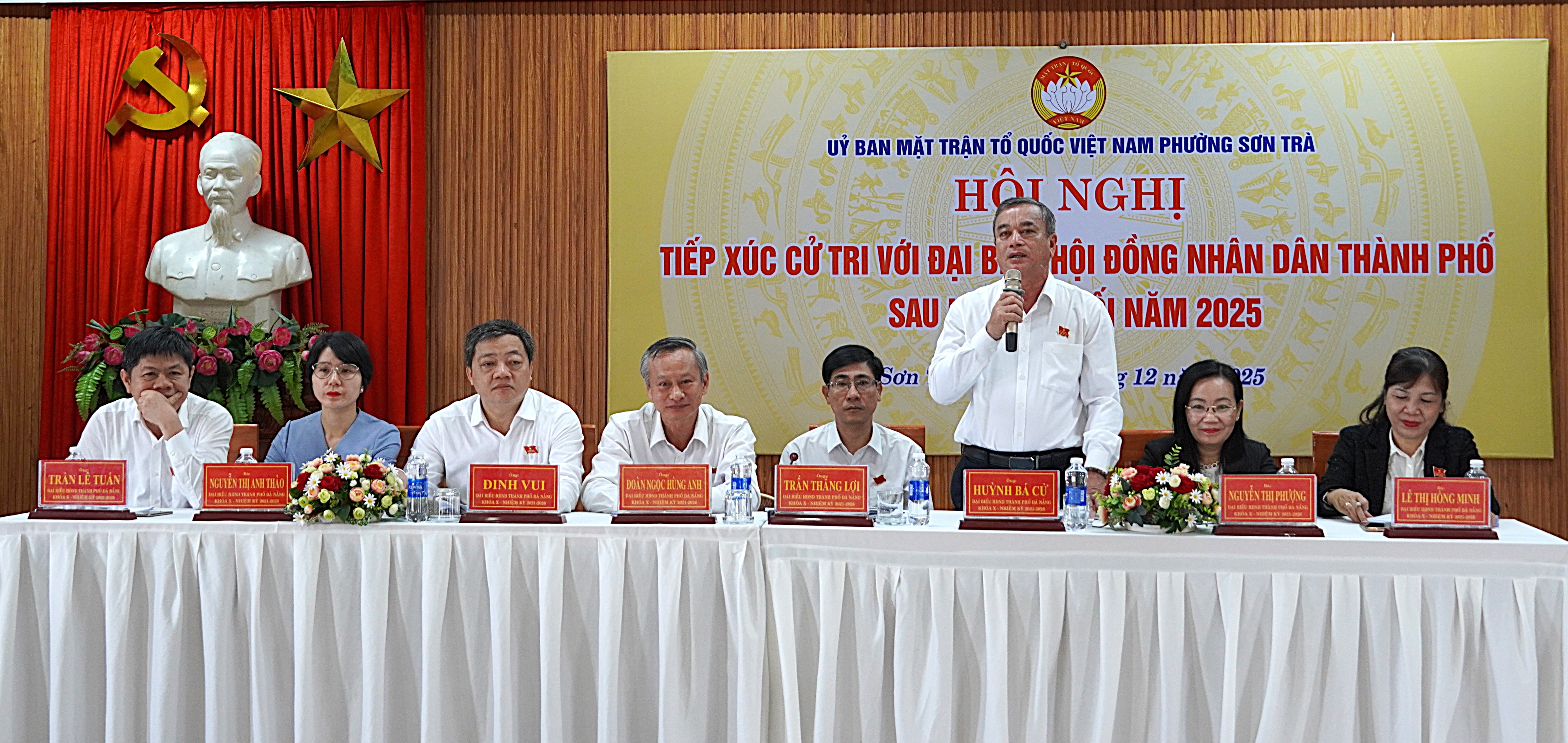 Cử tri phường Sơn Trà và An Hải quan tâm vấn đề môi trường, trật tự đô thị, an toàn giao thông