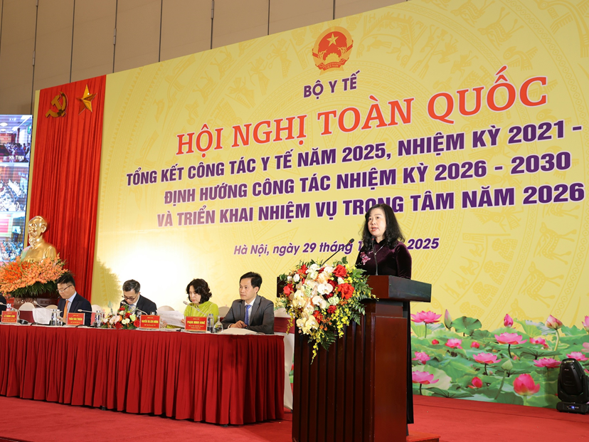 Hội nghị toàn quốc tổng kết công tác y tế giai đoạn 2021 - 2025