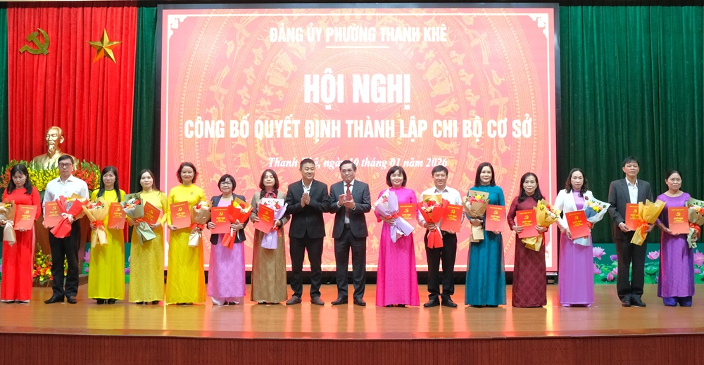 Đảng ủy phường Thanh Khê quyết tâm thực hiện thắng lợi Nghị quyết năm 2026