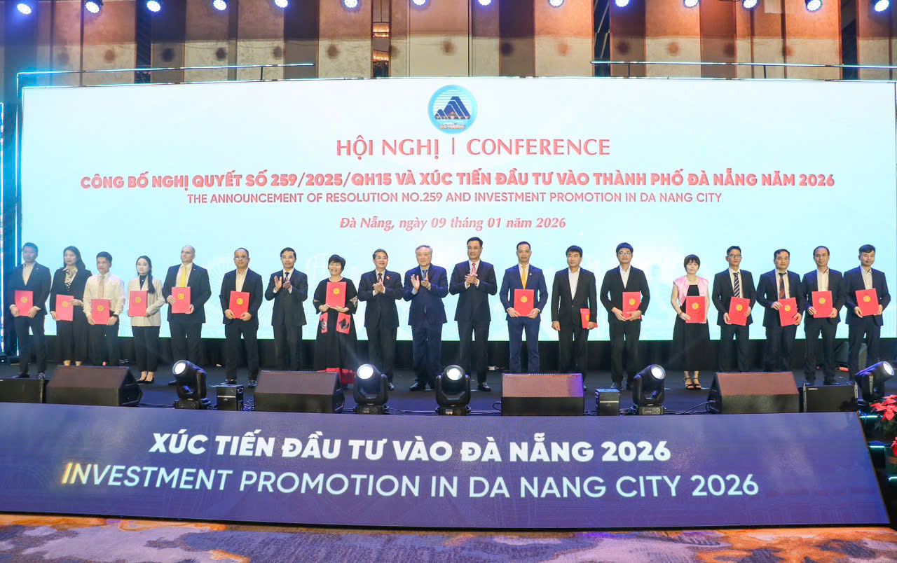 16 dự án đầu tư tại Đà Nẵng với tổng vốn 37.757 tỷ đồng