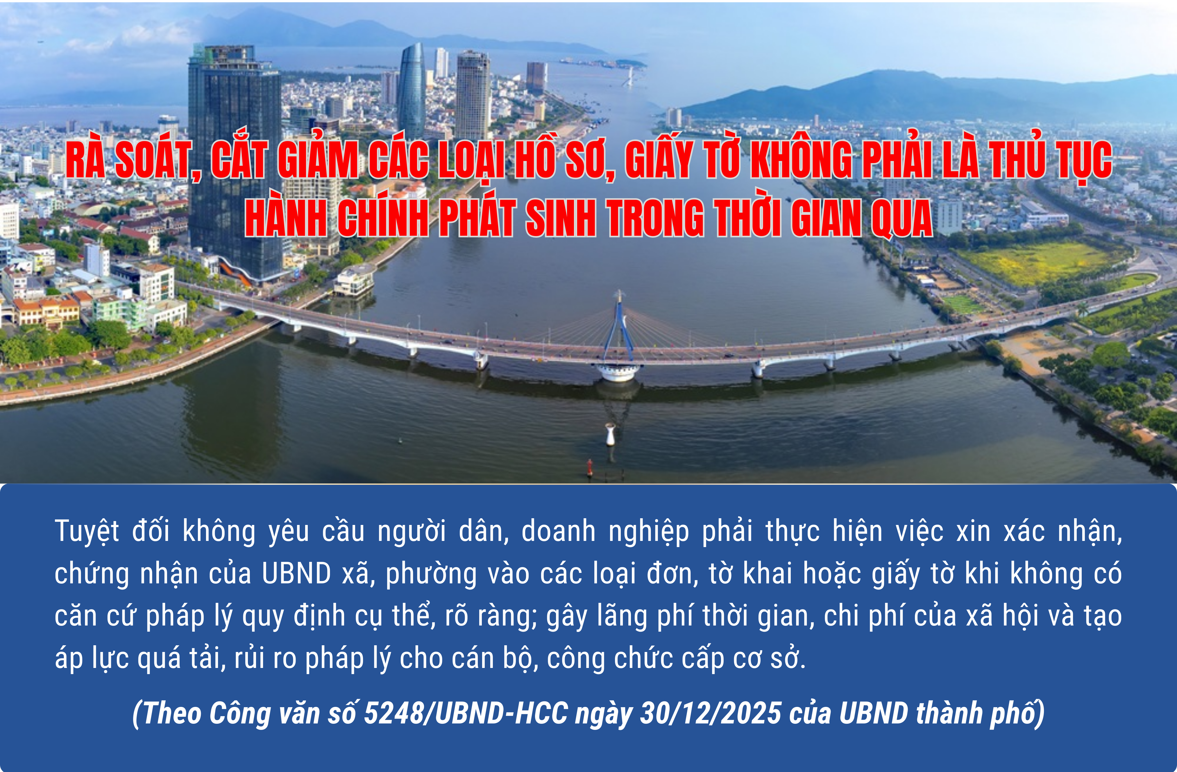 [Infographic] - Rà soát, cắt giảm các loại hồ sơ, giấy tờ không phải là thủ tục hành chính phát sinh trong thời gian qua