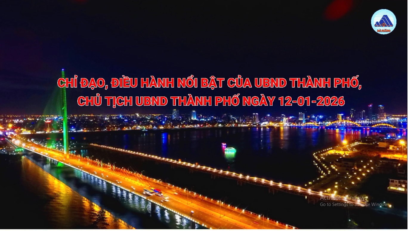 Video: Chỉ đạo, điều hành nổi bật của UBND thành phố, Chủ tịch UBND thành phố ngày 12-01