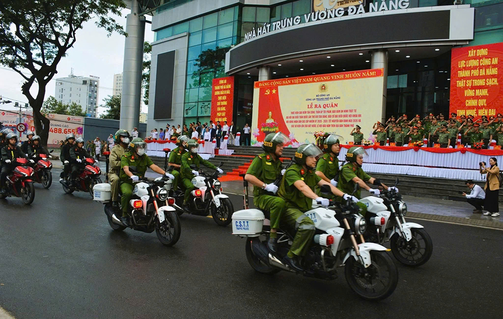 Công an thành phố Đà Nẵng giữ vững thế trận an ninh, bảo đảm tuyệt đối an toàn Đại hội Đảng lần thứ XIV