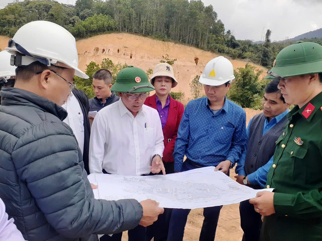 Lãnh đạo thành phố kiểm tra tiến độ triển khai Dự án Trường Phổ thông Dân tộc Nội trú liên cấp xã La Êê