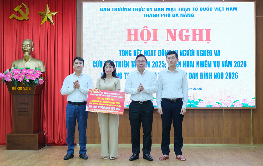 Mặt trận thành phố phân bổ hơn 10 tỷ đồng chăm lo Tết cho nhân dân