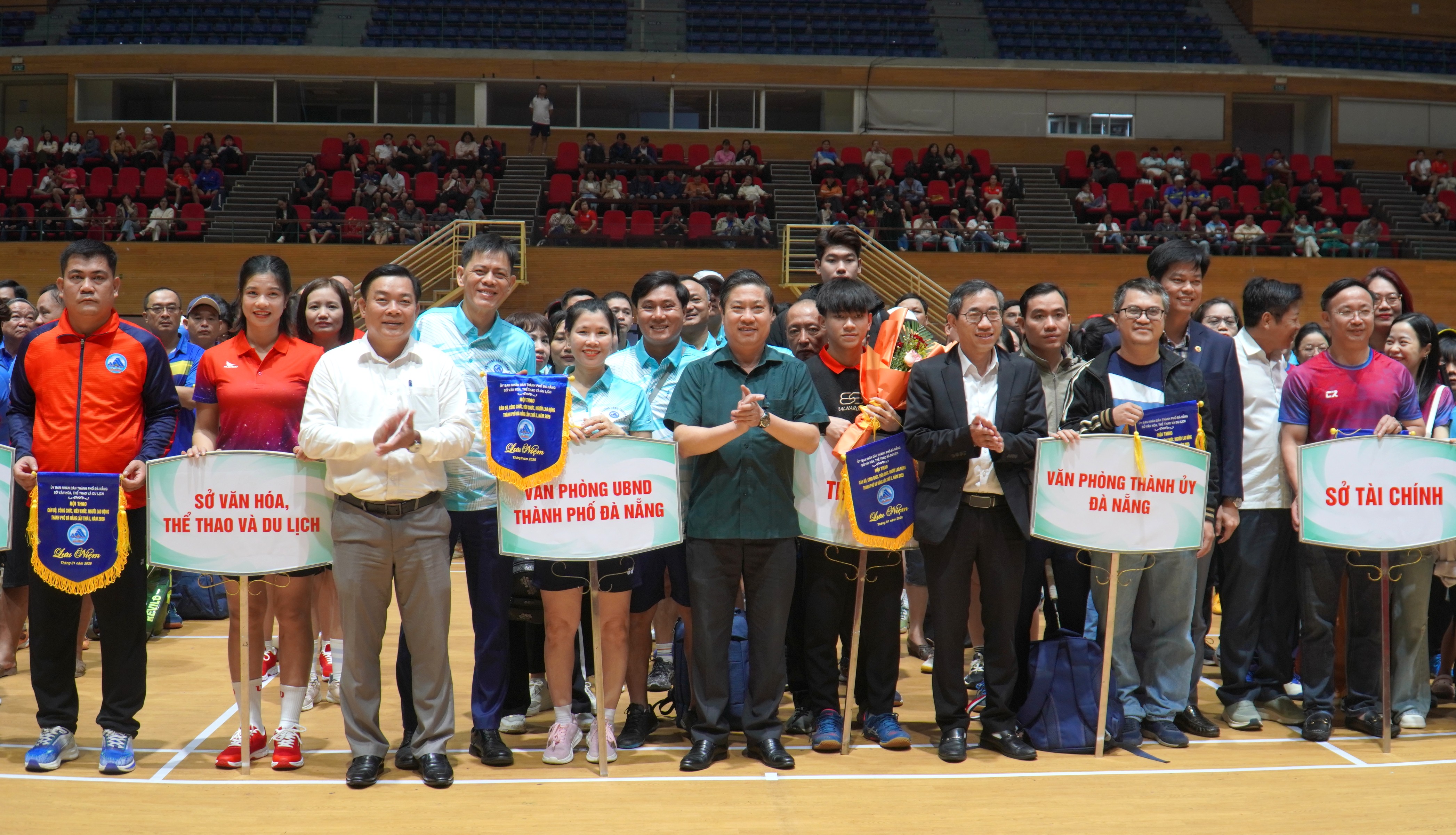 Gần 700 VĐV tranh tài tại Hội thao cán bộ, công chức, viên chức, người lao động thành phố Đà Nẵng năm 2026