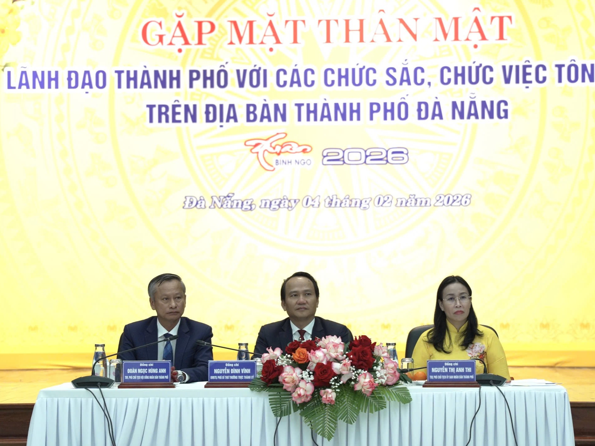 Lãnh đạo thành phố gặp mặt, chúc Tết các chức sắc, chức việc tôn giáo