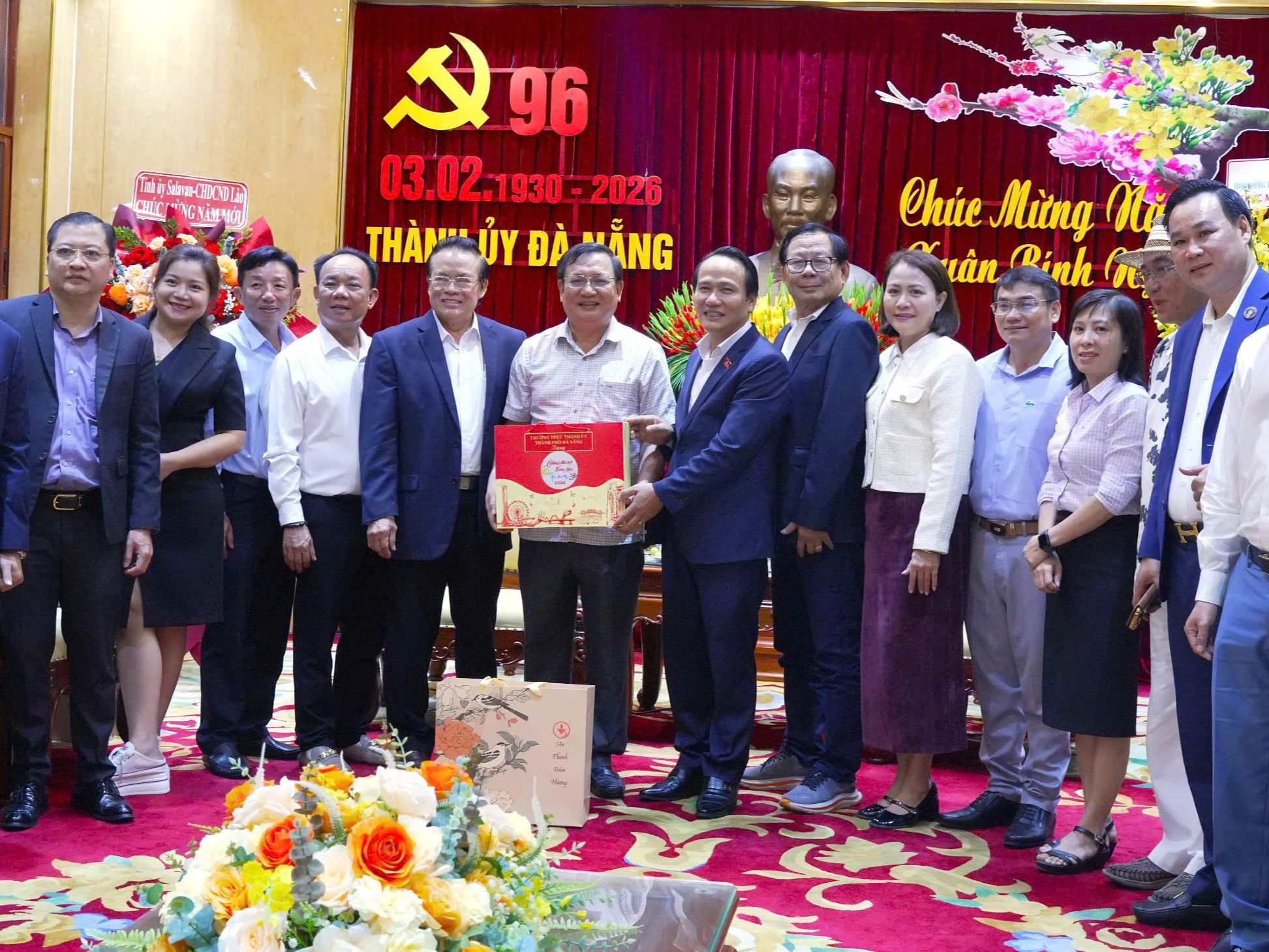 Hội đồng hương Đà Nẵng tại TP Hồ Chí Minh thăm, chúc Tết lãnh đạo thành phố