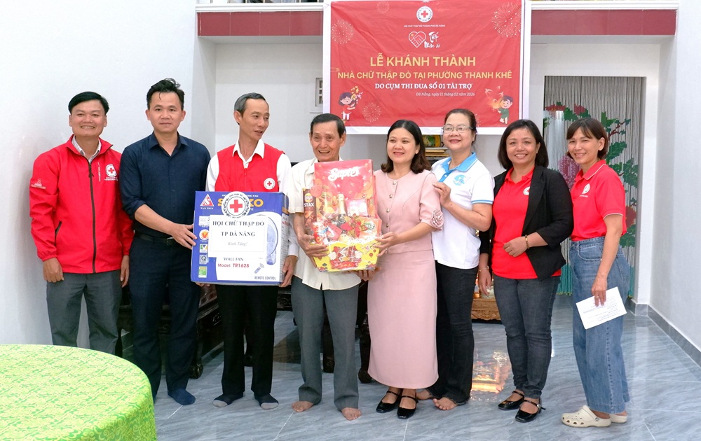 Khánh thành hai “mái ấm nhân ái” cho hộ khó khăn tại phường: Hải Vân và Thanh Khê