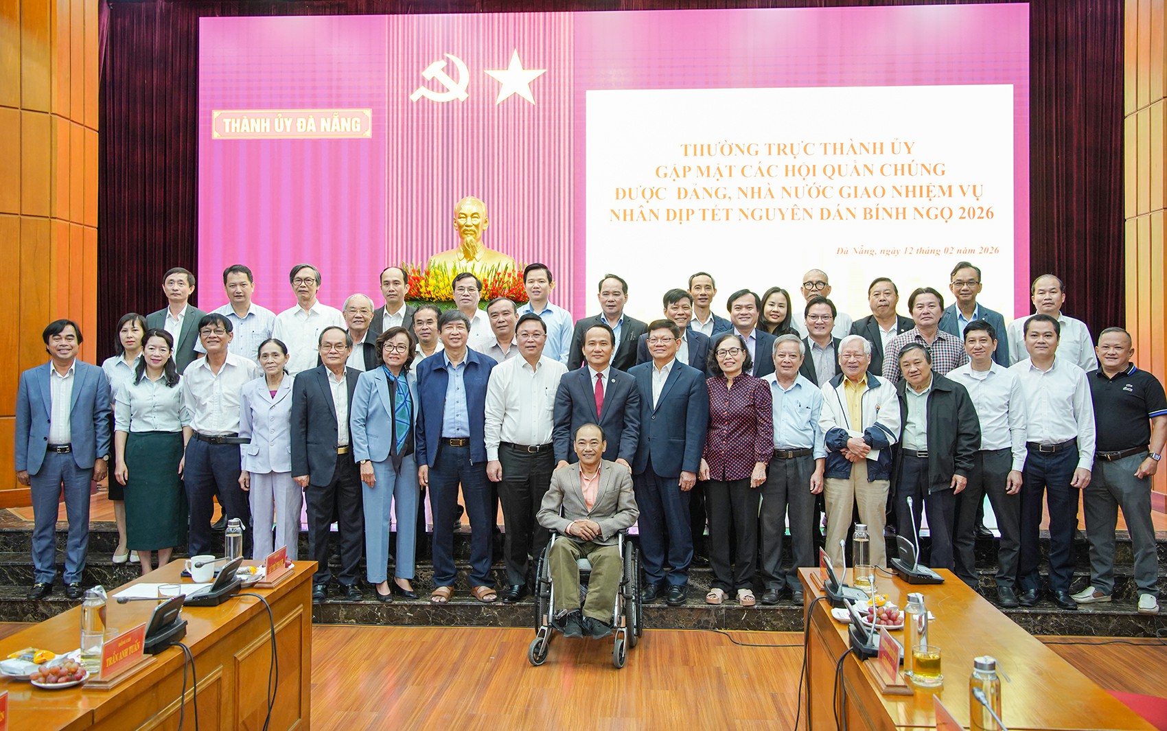 Thường trực Thành ủy gặp mặt các Hội quần chúng được Đảng, Nhà nước giao nhiệm vụ nhân dịp Tết Bính Ngọ