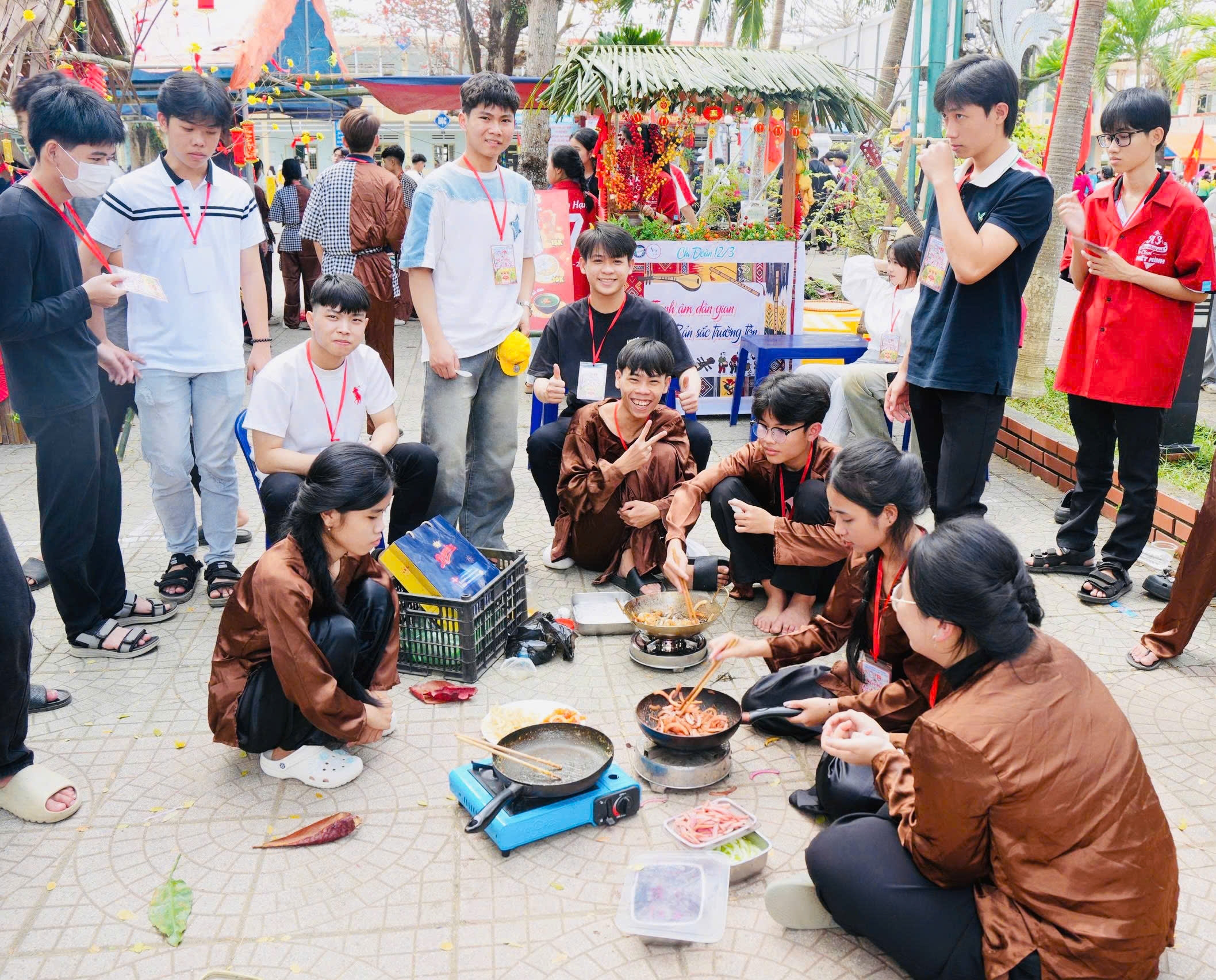 Học trò gìn giữ nét văn hóa xưa