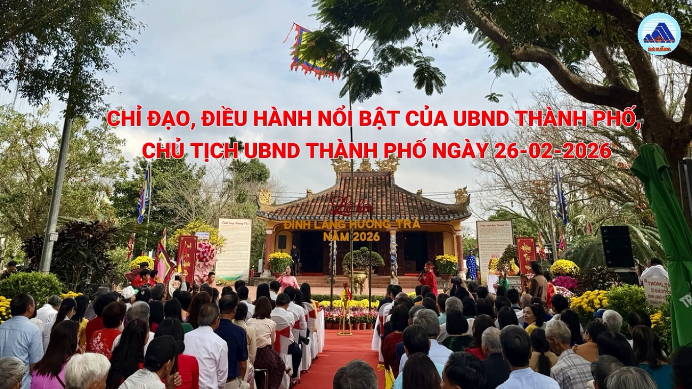 Video: Chỉ đạo, điều hành nổi bật của UBND thành phố, Chủ tịch UBND thành phố ngày 26-02