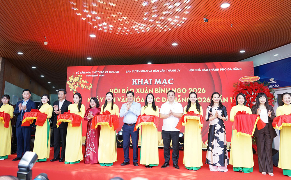 Khai mạc Hội Báo Xuân Bính Ngọ và Ngày hội Văn hóa đọc Đà Nẵng năm 2026