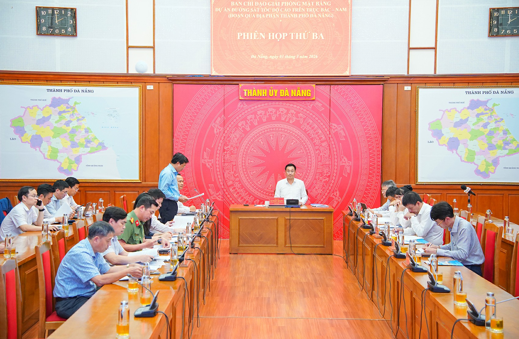 Ban Chỉ đạo giải phóng mặt bằng đường sắt tốc độ cao Bắc – Nam họp phiên thứ ba